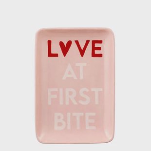 Mica Decorations serveerbord Love at first bite (15x11 cm)