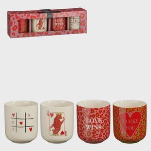 Mica Decorations koffiekopje (set van 4) (7,5x9 cm)