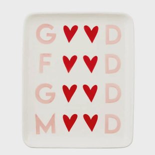 Mica Decorations serveerbord Good Food Good Mood (20,5x17 cm)