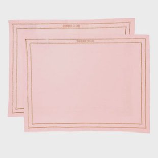 Vondels placemat DINNER CLUB (set van 2)