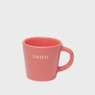 Vondels espresso kopje SHOT coral (80 ml)