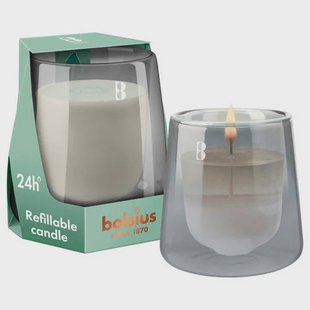 Bolsius geurkaars CleanLight Starterkit - Cypress & Amber