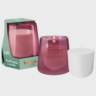 Bolsius geurkaars CleanLight Starterkit - Cedarwood & Vetiver