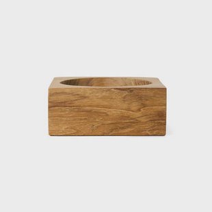 HKLIVING houten kom S (12x12x5 cm)