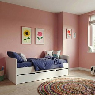 Born Lucky Tienerbed Napels & Lade Wit (x cm)