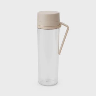 Brabantia Make & Take waterfles - met Zeef - 0,5 l - Soft Beige