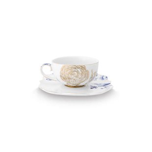 Pip Studio Royal White kop en schotel
