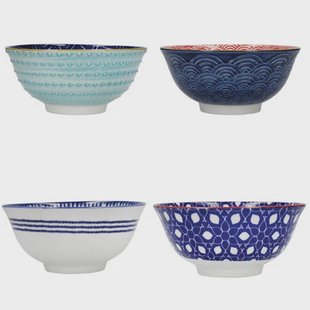KitchenCraft kom (Ø15,5 cm) (set van 4)