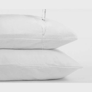 Dreamhouse kussensloop molton wit - waterdicht (60x70 cm)