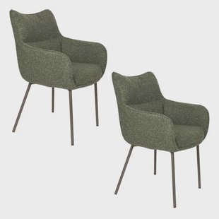 Housecraft Living eetkamerstoel (set van 2) Jacques