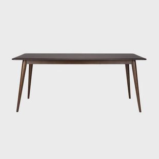 Dutchbone Dutchbone Elroy Eettafel 180x80 cm Hout Walnootkleur Bruin