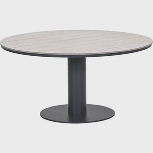 Garden Impressions Garden Impressions Newton dining tuintafel rond - Ø150 cm - carbon black
