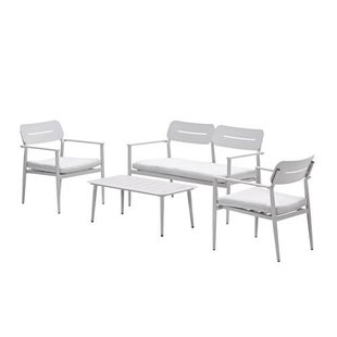 Garden Impressions Morella loungeset - 4-delig - taupe - valley sand