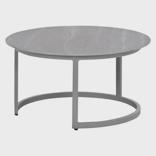 Garden Impressions Garden Impressions Monte Carlo lounge tuintafel - Ø80xH40 cm - taupe