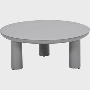 Garden Impressions Garden Impressions Elefanti aluminium lounge tafel - Ø80xH32 cm - taupe
