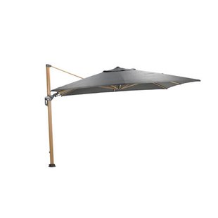 Garden Impressions Hawaii Deluxe parasol - 300x300cm) - l. teaklook - royal antraciet