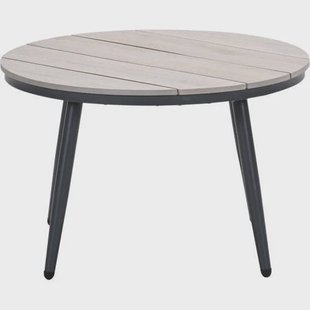 Garden Impressions Garden Impressions Margriet loungetafel rond- Ø70xH45 cm - carbon black