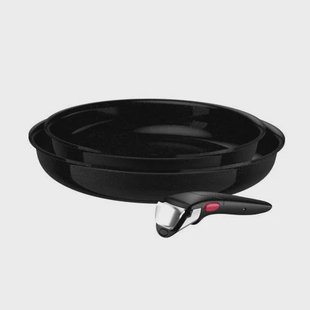 Tefal Ingenio Excellence Ceram pannenset (set van 3)