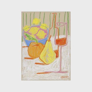 Poster & Frame Poster - The Poster Club x Maxine McCrann - Late Afternoon Still Life (30 x 40 cm cm)