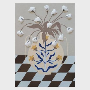 Poster & Frame Poster - Bille Who - Toby flowers (30 x 40 cm cm)