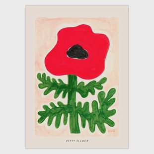 Poster & Frame Poster - PSTR Studio - Madelen - Poppy Flower (50 x 70 cm cm)