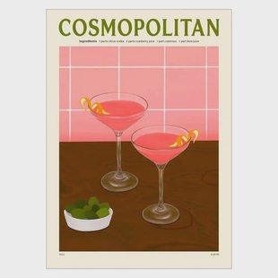 Poster & Frame Poster - PSTR Studio - PSTR studio x Elin PK - Cosmopolitan (50 x 70 cm cm)