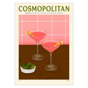 Poster & Frame Poster - PSTR Studio - PSTR studio x Elin PK - Cosmopolitan (30 x 40 cm cm)
