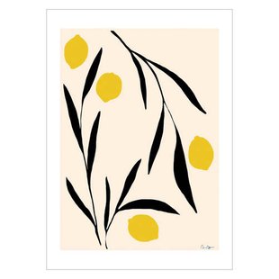 Poster & Frame Poster - The Poster Club x Anna Mörner - Lemon (50 x 70 cm cm)