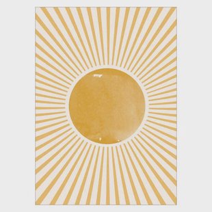 Poster & Frame Poster - THE MIUUS STUDIO - Boho Sun (30 x 40 cm cm)