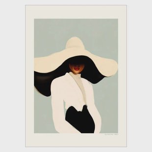 Poster & Frame Poster - PSTR Studio - Maxime - Coco noir (30 x 40 cm cm)