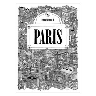 Poster & Frame Poster - Benjamin Noir - Paris (30 x 40 cm cm)