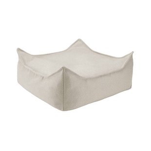 Wigiwama Aardekleurige Outdoor Vierkante Ottoman