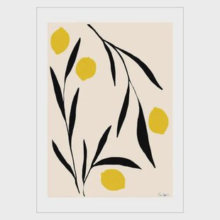 Poster & Frame Poster - The Poster Club x Anna Mörner - Lemon (30 x 40 cm cm)
