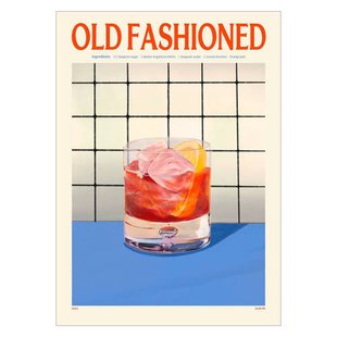 Poster & Frame Poster - PSTR Studio - PSTR studio x Elin PK - Old Fashioned (30 x 40 cm cm)