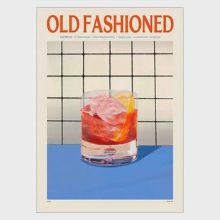 Poster & Frame Poster - PSTR Studio - PSTR studio x Elin PK - Old Fashioned (50 x 70 cm cm)