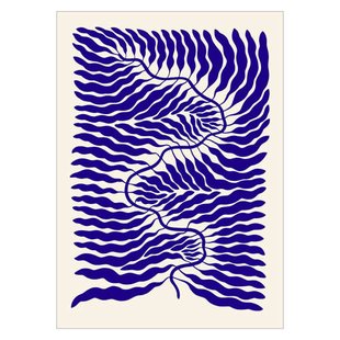 Poster & Frame Poster - The Poster Club x Linnea Andersson - Little Blue (50 x 70 cm cm)