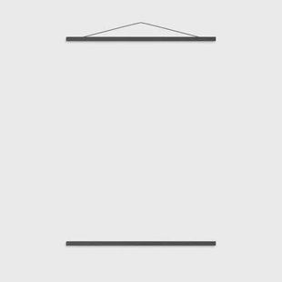 Poster & Frame Posterhanger zwart hout (51 cm cm)