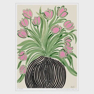 Poster & Frame Poster - La Poire - Tulips 1 - A3 (70 x 100 cm cm)