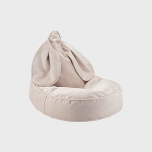 Wigiwama Vergrijsd Beige Konijnenzitzak