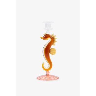 Sissy-Boy glazen zeepaard kandelaar (22,9 cm x 5,1 cm)