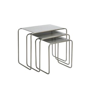 Madam Stoltz bijzettafel (set van 3) metaal