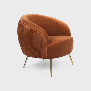 Bold Monkey So Curvy fauteuil oranje