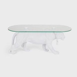 Bold Monkey Dope As Hell Panter salontafel Wit