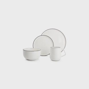 SP Collection servies (set van 16) wit Studio Base