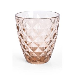 Salt & Pepper glas (220ml) oker Prisma (set van 4)