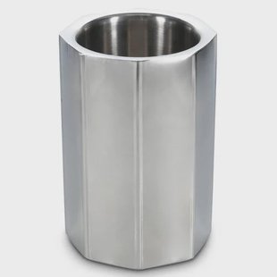 SP Collection wijnkoeler (13x20cm) dubbelwandig zilver Nox