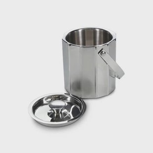 SP Collection ijsemmer (15,5x17,5cm) dubbelwandig zilver Nox