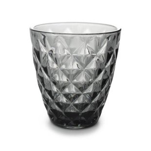 Salt & Pepper glas (220ml) grijs Prisma (set van 4)