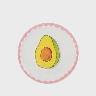 Blond Amsterdam gebaksbord - Avocado (Ø18 cm)