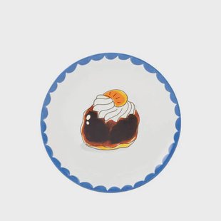 Blond Amsterdam gebaksbord - Bossche Bol (Ø18 cm)